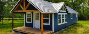 what does a log cabin roof look like